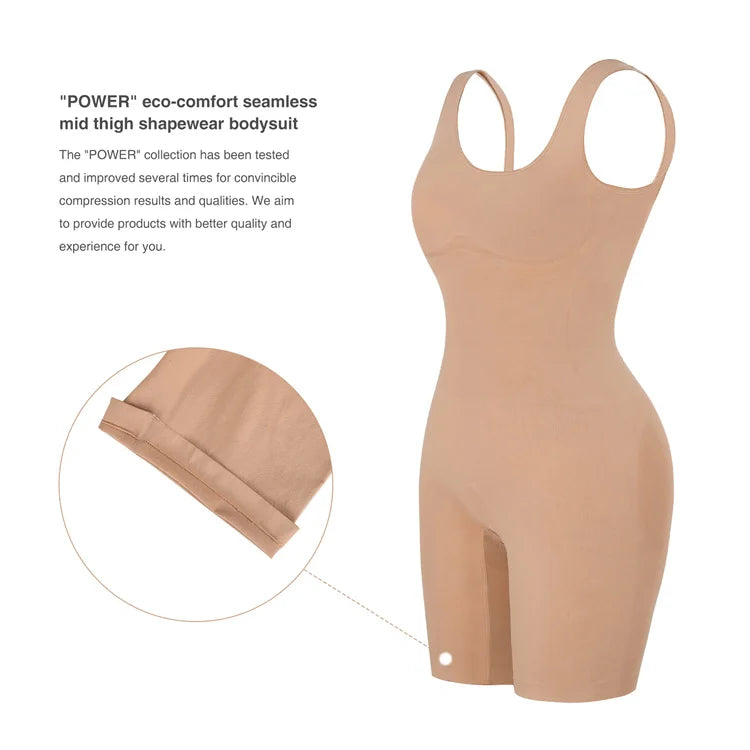 Seamless Full Body Shaper Tummy Control Butt Lifter